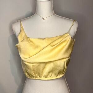 Out From Under Backless Yellow Size Medium